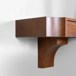 Acerbis Nachttische aus Holz, 1970, 2er Set