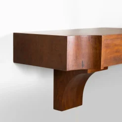 Acerbis Nachttische aus Holz, 1970, 2er Set