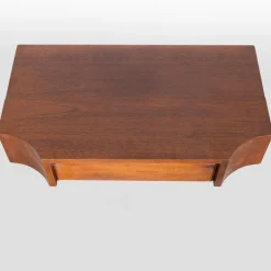 Acerbis Nachttische aus Holz, 1970, 2er Set