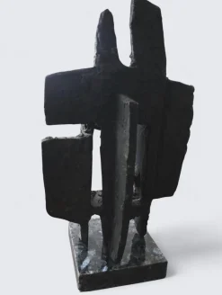 After Alicia Penalba, Brutalistische Modernistische Skulptur, 1955, Clay