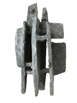 After Alicia Penalba, Brutalistische Modernistische Skulptur, 1955, Clay