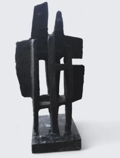 After Alicia Penalba, Brutalistische Modernistische Skulptur, 1955, Clay
