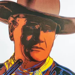 After Andy Warhol, John Wayane Limited Edition, 1980er, Lithographie