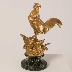 After Arthur Comte, Du Passage, 1890er, Bronze auf Marmorsockel