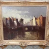 After Hein Hoppmann, Deutscher Expressionistischer Kanal, 1890er, Ölgemälde