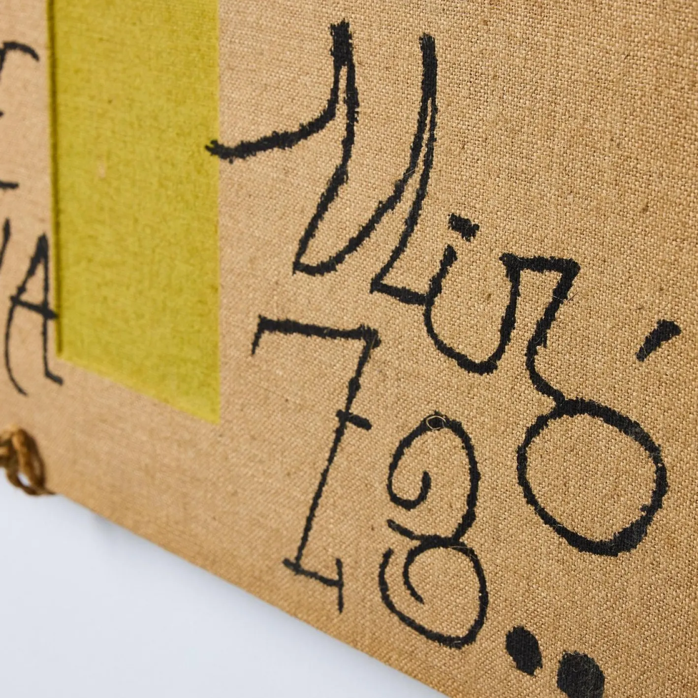 After Joan Miró, Barcelona, 1973 Lithographie in limitierter Auflage auf Sackleinen