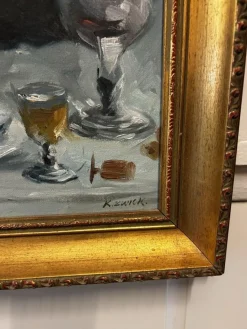 After Renoir, Luncheon On The Boating Park, Ölgemälde auf Leinwand