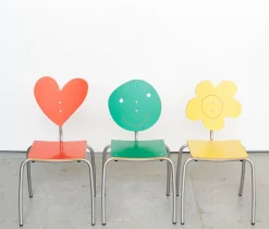 Agatha Infatil Kindertisch von Agatha Ruiz de la Prada für Amat-3, 1990er, 4er Set