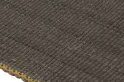 Akzent Kelim mit grau-beigen Strukturstreifen von Rug&Kilim