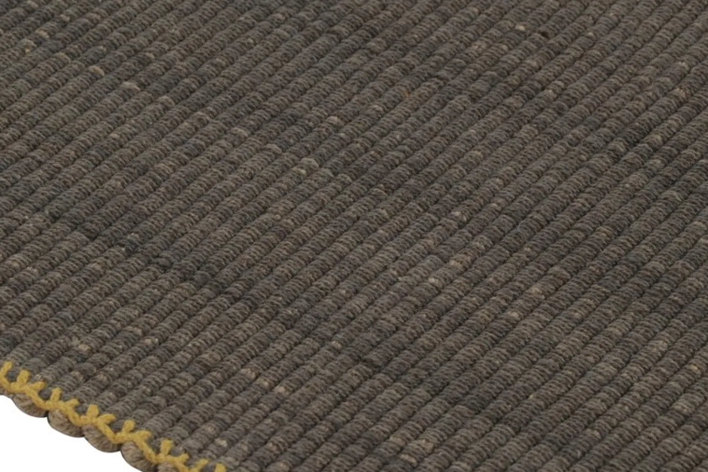 Akzent Kelim mit grau-beigen Strukturstreifen von Rug&Kilim