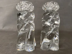 Aladin Kerzenhalter von Baccarat, 1950er, 2er Set