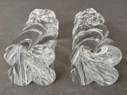 Aladin Kerzenhalter von Baccarat, 1950er, 2er Set