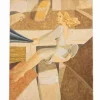 Alberto Gallerati, Flying Woman, 1980er, Öl auf Leinwand