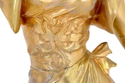 A. Lefebvre, Schlangenbeschwörerin, 1900er, feuervergoldete Bronze