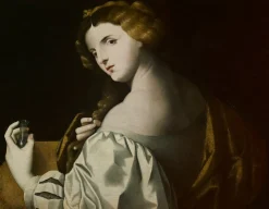 Alessandro Leone Varotari / Il Padovanino, Maria Magdalena oder junge Frau, 17. Jh., Öl auf Leinwand