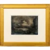 Alfred Kubin, Chinesisches Grab, 1906, Gouache