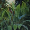Alfredo Santini, Amalfiküste, 1990er, Ölgemälde auf Leinwand, gerahmt