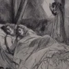 Alméry Lobel-Riche, Les amants endormis, Radierung