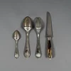 Alpacca Besteck Modell Veritable, 1920er, 48er Set