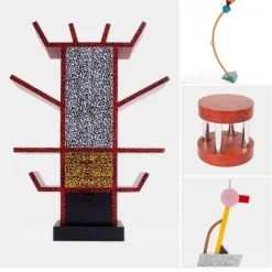 Alphard Keramikfliese zugeschrieben Ettore Sottsass für Cedit Ceramiche d'Italia