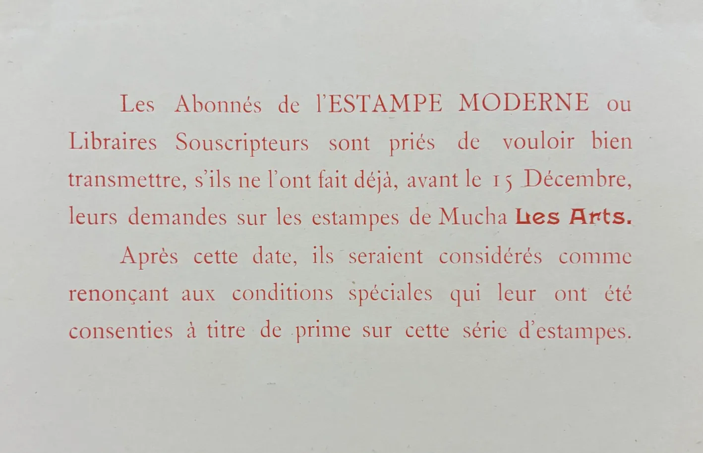 Alphonse Mucha, Cover für l'Estampe Moderne, November 1898, Lithographie