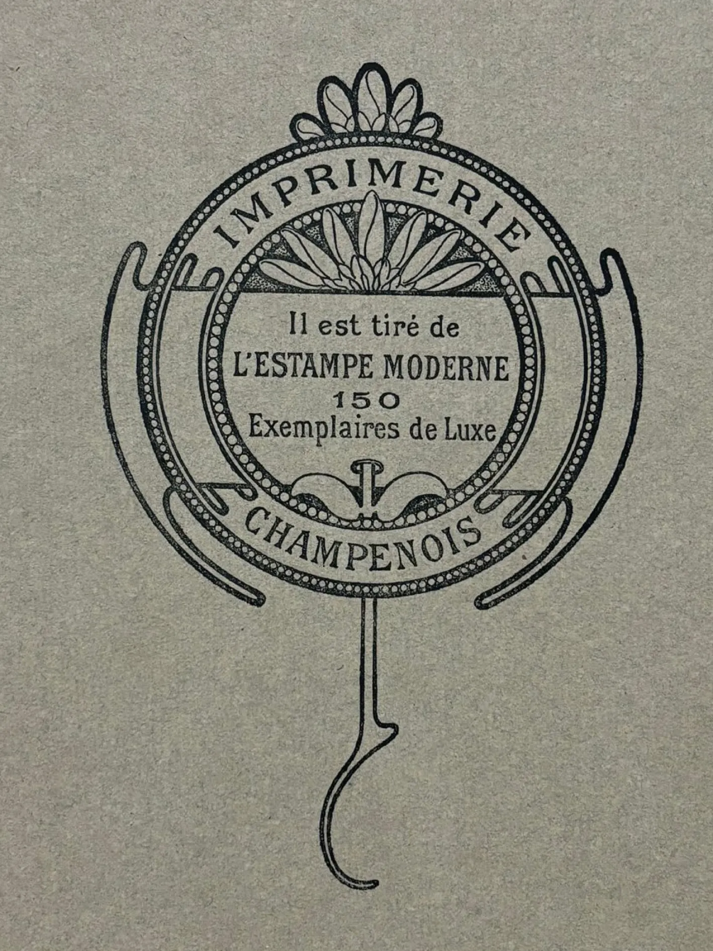 Alphonse Mucha, Cover für l'Estampe Moderne, November 1898, Lithographie