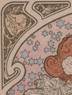 Alphonse Mucha, La Dame aux Camelias von Les Maîtres de L'Affiche, 1898, Original Lithographie