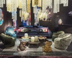 Alpi Verde Marmor Ruche Couchtisch von Giorgio Ragazzini für VGnewtrend