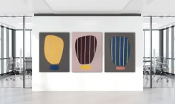 Amanda Andersen, Beaming III, Acrylmalerei auf Leinwand, 2020