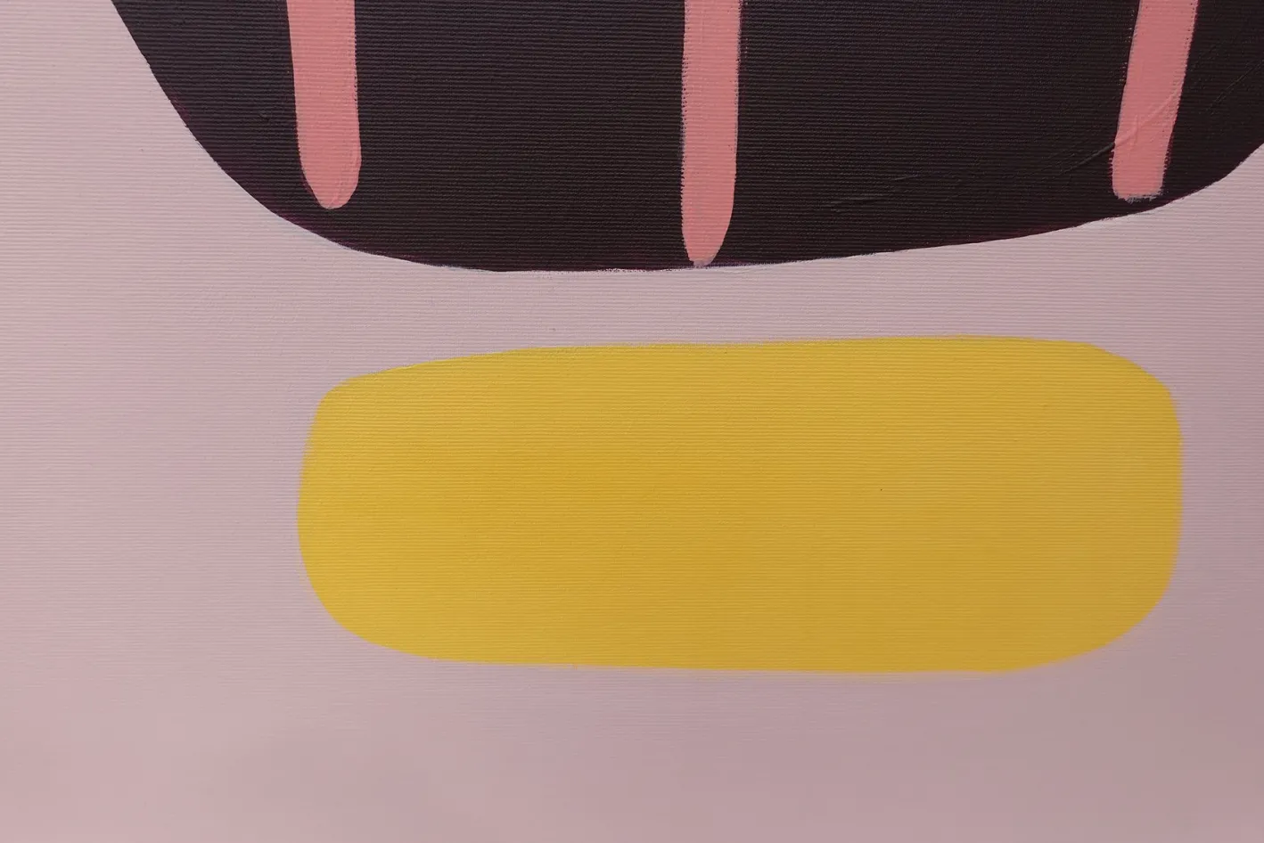 Amanda Andersen, Beaming III, Acrylmalerei auf Leinwand, 2020
