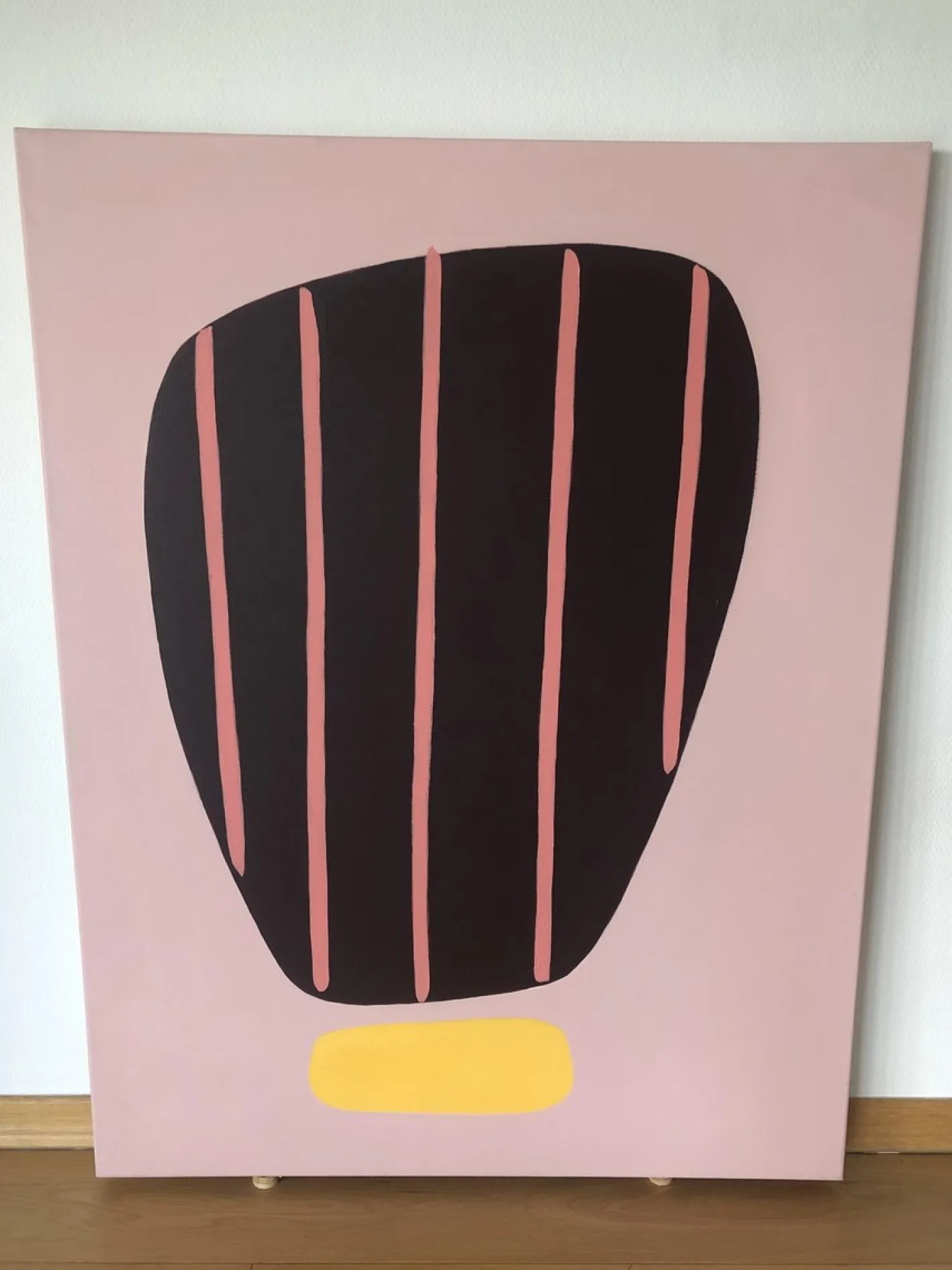 Amanda Andersen, Beaming III, Acrylmalerei auf Leinwand, 2020