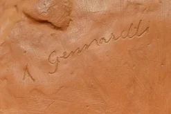 Amedeo Gennarelli, Art Deco Mutterschaftsskulptur, Terrakotta, 20. Jahrhundert