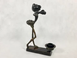 Ameisenfiguren Kerzenhalter aus Bronze, 1970er