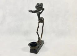 Ameisenfiguren Kerzenhalter aus Bronze, 1970er