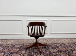 Amerikanischer Bürostuhl aus Teakholz