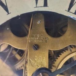 Amerikanische Wanduhr von Seth Thomas