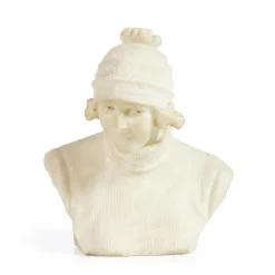 A. Michelotti Skulptur Büste aus Marmor, 19. Jh