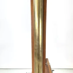 Analoge italienische Vintage Standkamera aus Holz & Messing, 1900er