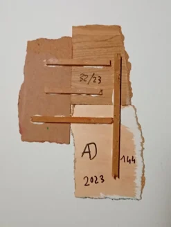 André Debono, Untitled 144, 2023, Farbe