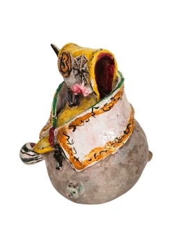 Andrea Parini, Skulptur, 1950er, Majolika