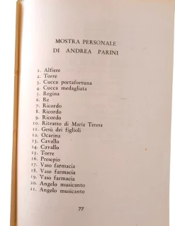 Andrea Parini, Skulptur, 1950er, Majolika