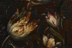 Andrea Scacciati, Blumenstillleben, 1600er, Öl auf Leinwand, Gerahmt