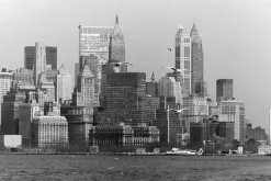 Andres, Blick auf Lower Manhattan von Brooklyn, New York, 1967, Fotodruck