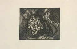 André Masson, Rodeo, Edition von 50, 20. Jh., Radierung