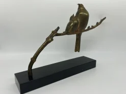 André Vincent Becquerel, Tierskulptur, 1920er-1940er, Bronze auf Marmorsockel