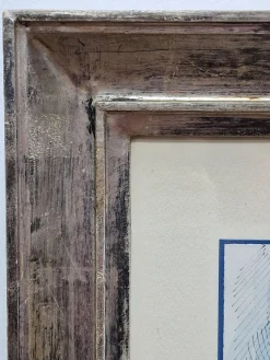 Angelo Canevari, Reiter, 1980er, Aquarell, Gerahmt