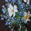 Anna Silabrama, Springtime Harmony, 2024, Acrylbild auf Leinwand