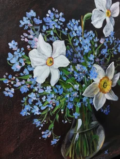 Anna Silabrama, Springtime Harmony, 2024, Acrylbild auf Leinwand