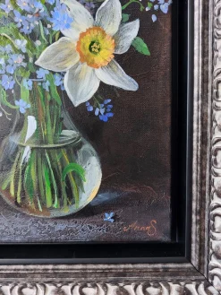 Anna Silabrama, Springtime Harmony, 2024, Acrylbild auf Leinwand
