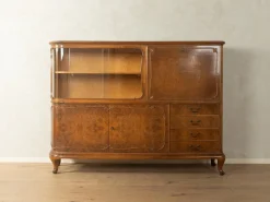 Antike Art Deco Vitrine, 1930er